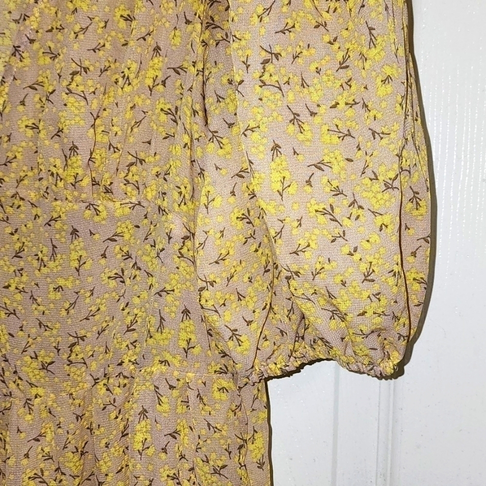 Wild Fable sheer maxi dress Sz S - Picture 7 of 11
